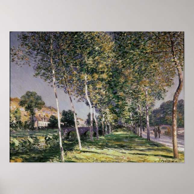 Poster Alfred Sisley | The Walk (Frente)