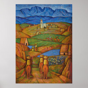 POSTER ALFREDO RAMOS MARTINEZ