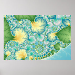 Poster Algae - Fractal