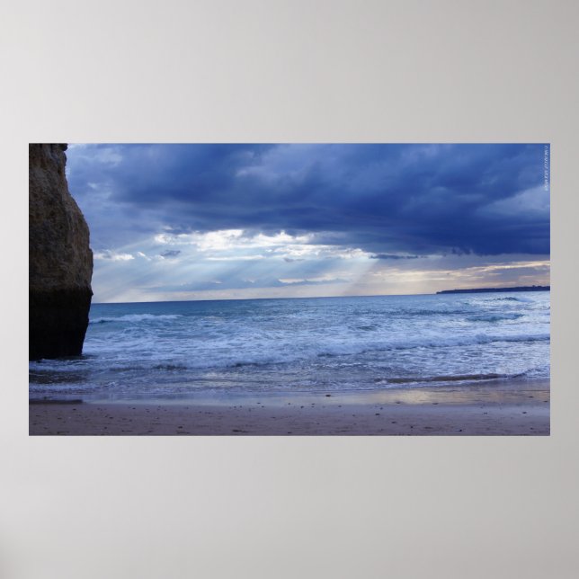 Poster Algarve – Portugal – Beach – Strand – Sea – Meer (Frente)