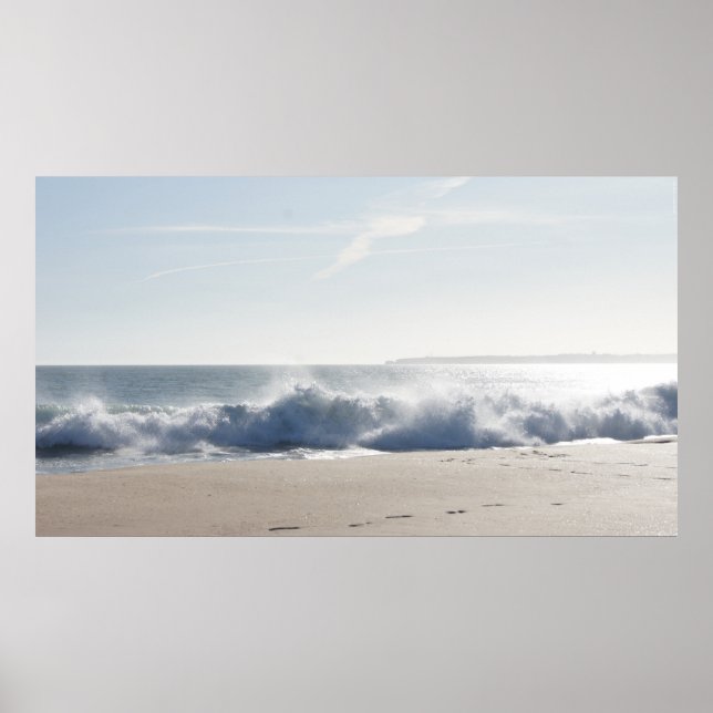 Poster Algarve - Portugal - Praia - Estrada - Mar - Meia (Frente)