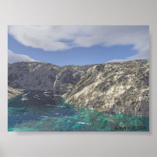 Poster algas de praia