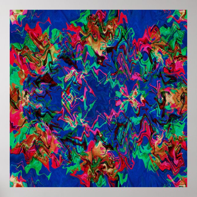 Poster Algas psicodélicas.... (Frente)