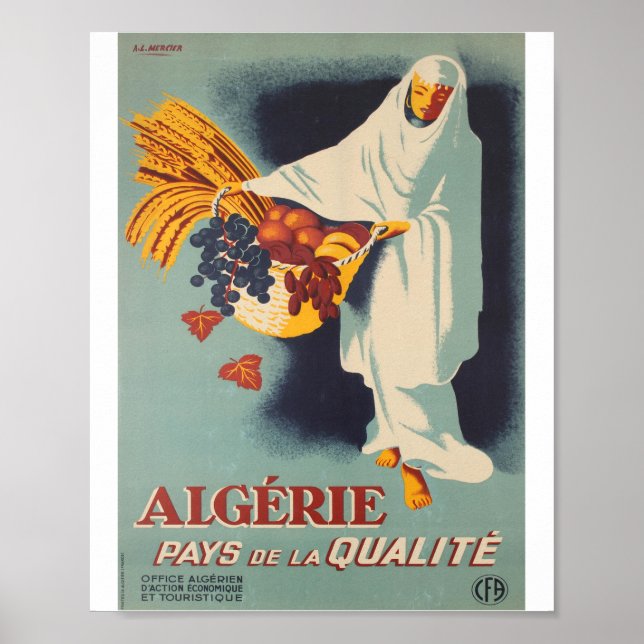POSTER ALGERIE (Frente)