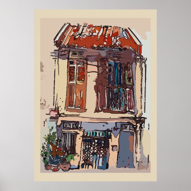 Pôster Algiers Point House (Frente)