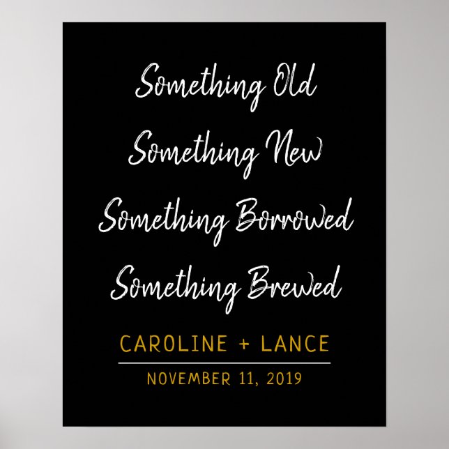 Poster Algo Emprestado, Algo Provocou Chá de panela (Frente)