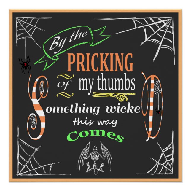 Pôster Algo Mau (Frente)