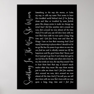 Poster Algo Na Maneira Como Ela Move A Música Do Script N