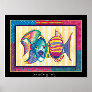 Pôster Algo-peixe-poster