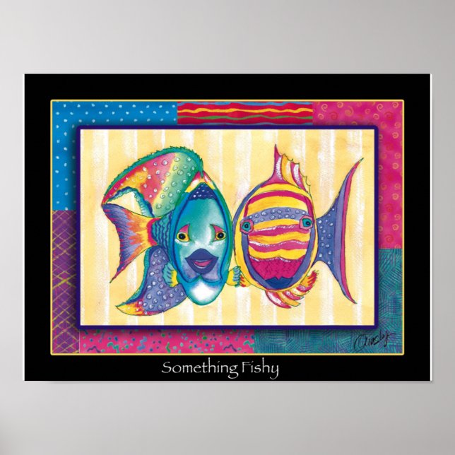 Pôster Algo-peixe-poster (Frente)