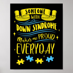 Poster Alguém Com Síndrome De Down Me Faz Orgulhoso Todo