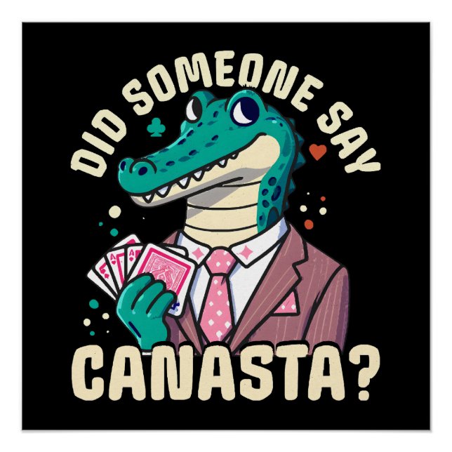 Pôster Alguém Disse Canasta? (Frente)