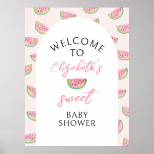 Poster Alguém doce está a caminho, Chá de bebê, Doce bebê