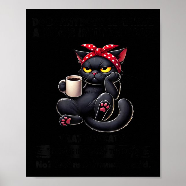 Poster Alguém Mais Tem Voz Na Cabeça Que (Frente)