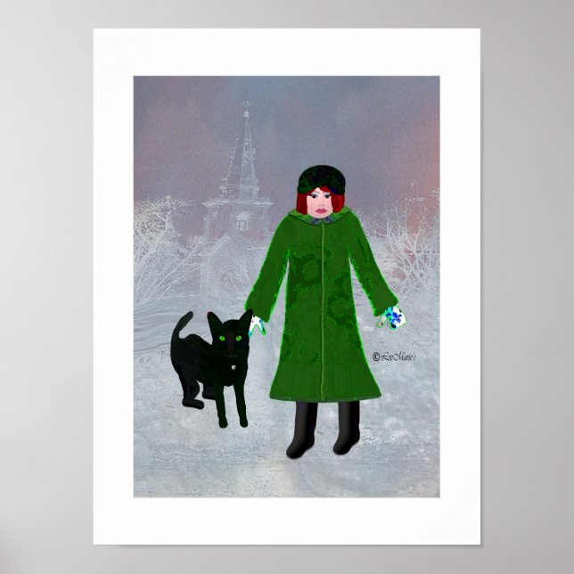 Poster Alguém me ama a design criativa de LeeMarie (Frente)