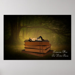 Poster Alguém tem que escrever