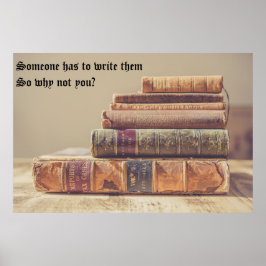 Poster Alguém tem que escrever