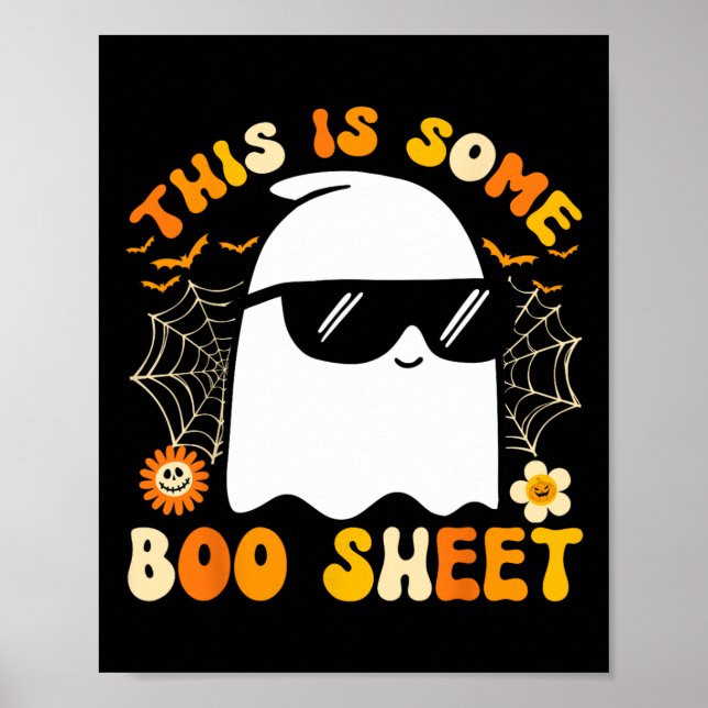 Poster Algum Folheto de Boas Folhas de Halloween Ghost En (Frente)