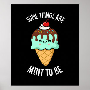 Poster Algumas Coisas São Meninas Para Serem Peppermint P