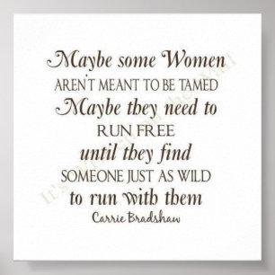 Pôster Algumas mulheres não são significadas ser