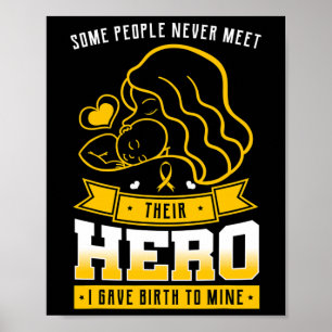 Poster Algumas Pessoas Nunca Encontram O Herói Deles.