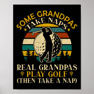 Poster Alguns avôs tomam cochilos Avôs de verdade jogam g
