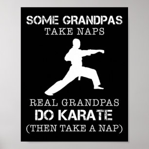 Poster Alguns Avós Tomam Naps Avós Verdadeiros Fazendo Ka