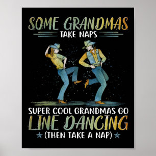 Poster Alguns Avós Tomam Naps Legal Avô Ir Linha Danc