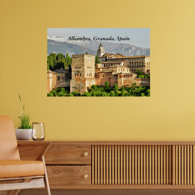 Poster Alhambra, Granada, Andaluzia, Espanha (Sala de Estar 2)