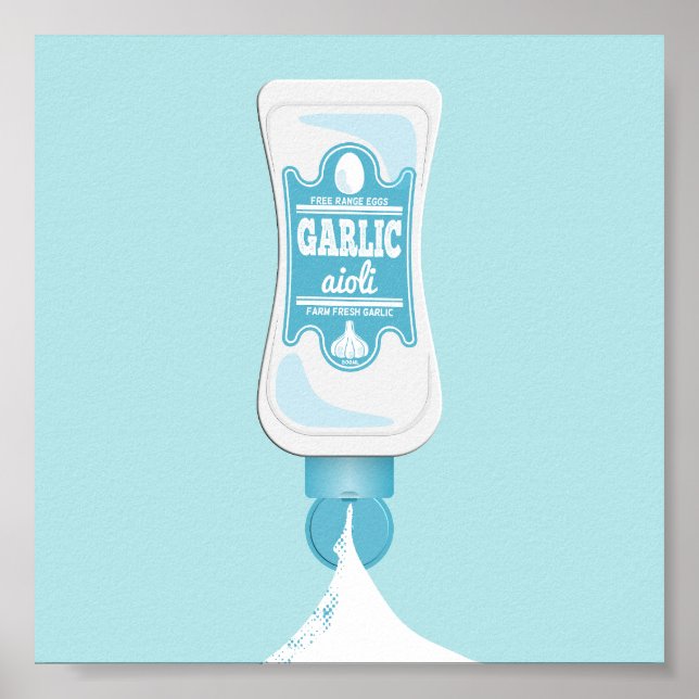 Poster Alho Aioli (Frente)