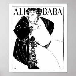 Pôster Ali Baba, Aubrey Beardsley