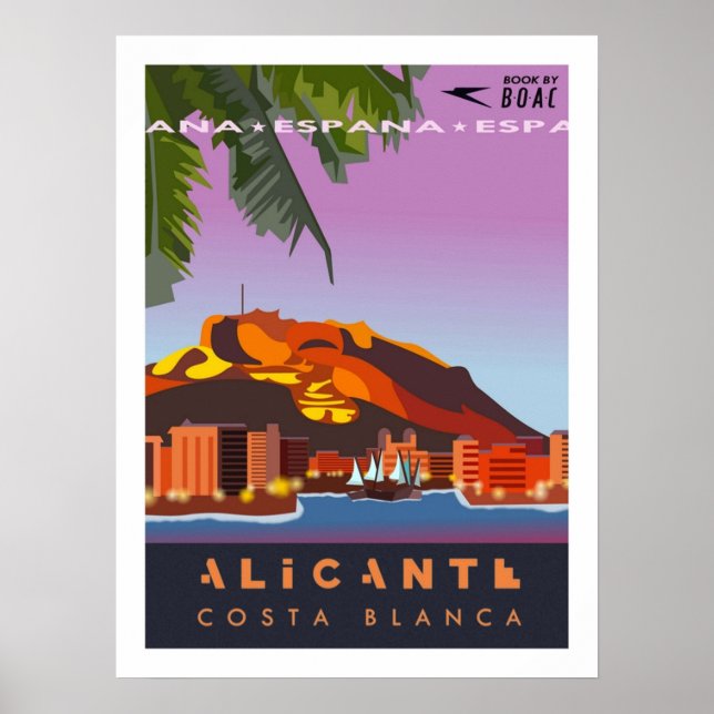 Poster Alicante Viagem (Frente)