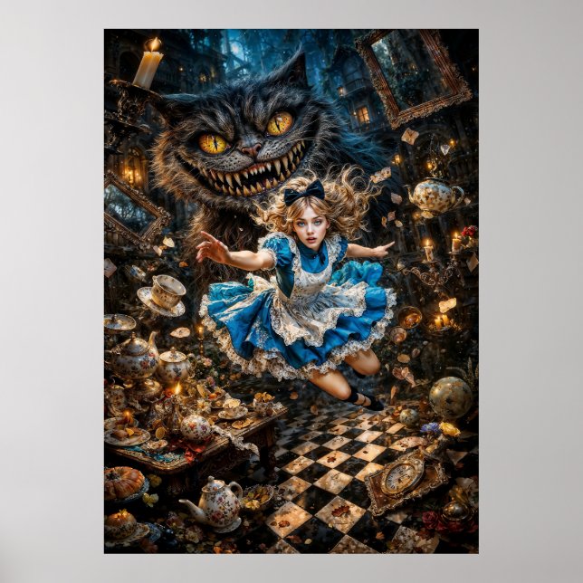 Poster Alice: Down the Hole (Frente)