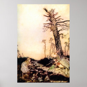 Poster "Alice E O Coelho Branco"