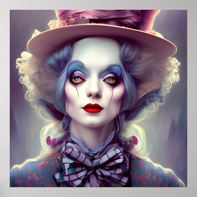 Poster Alice é o ódio (Frente)