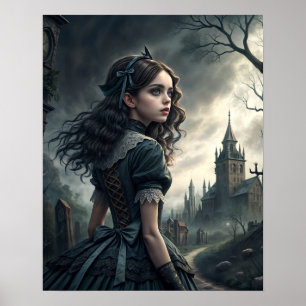 Poster Alice Gótica no País das Maravilhas