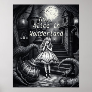 Poster Alice Gótica no País das Maravilhas