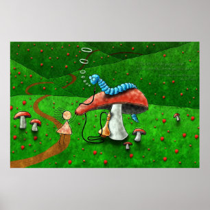 Pôster Alice in Wonderland - Advice From A Caterpillar