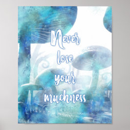 Poster Alice in Wonderland Muchness Vertical Print