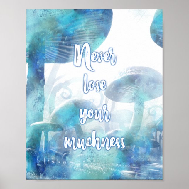 Poster Alice in Wonderland Muchness Vertical Print (Frente)