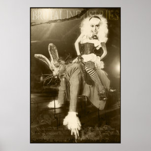 Pôster Alice na Terra Brutal