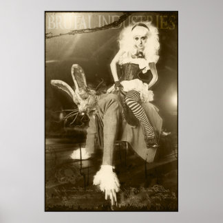 Pôster Alice na Terra Brutal