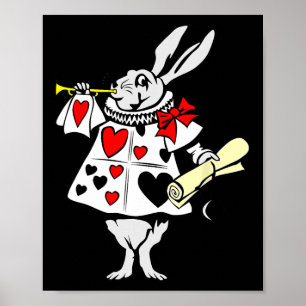 Poster Alice No Coelho Da Páscoa No País Das Maravilhas J