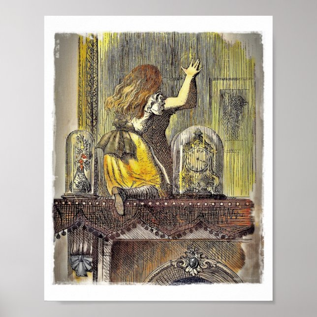 Poster Alice no manto (Frente)