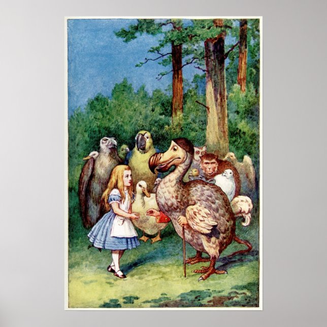 Poster Alice no País das Maravilhas (Frente)