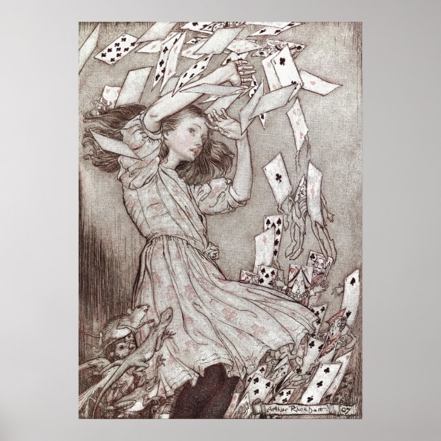 Poster Alice no País das Maravilhas (Frente)