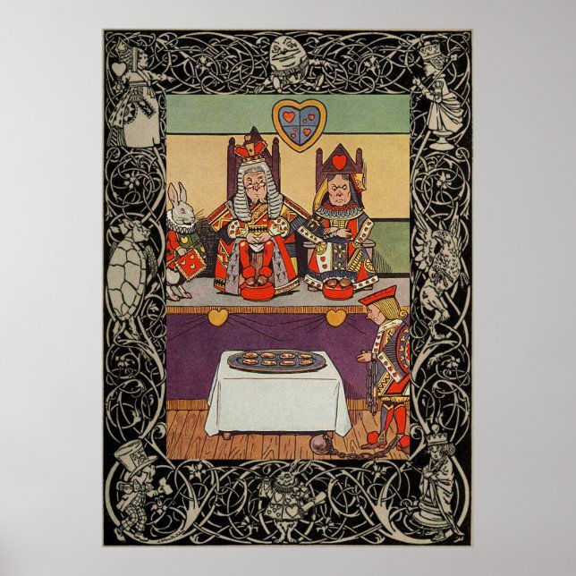 Pôster Alice No País Das Maravilhas (Frente)