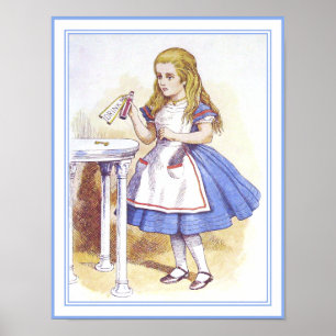 Poster Alice no País das Maravilhas - Beba-me