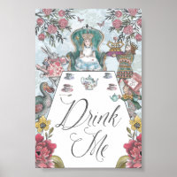 Alice no País das Maravilhas do Tea Party Beba-me