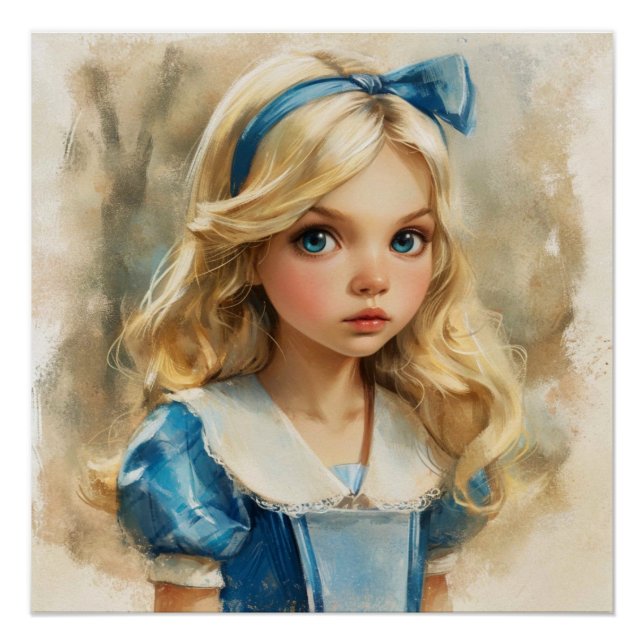 Pôster Alice no País das Maravilhas: Fantasias do País da (Frente)